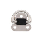 RVS padoog met D-ring - RVS A4-AISI 316 - 3-Punts montage - afmeting 45 x 43 mm