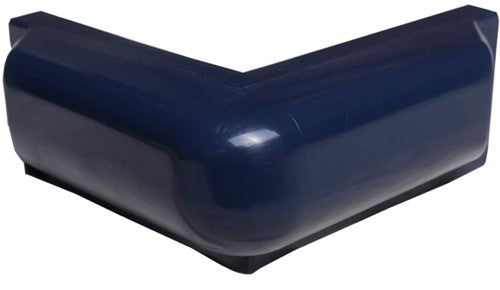 Majoni Steigerfender - navy - Stootrand Steiger – UV Bestendig Kunststof – Recht of hoek – Duurzame Bescherming
