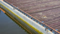 Steigerfender - EVA foam - 100 x 12 x 6 cm  - zwart - waterdicht