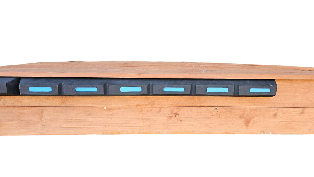 Steigerfender - EVA foam - 100 x 12 x 6 cm  - zwart - waterdicht