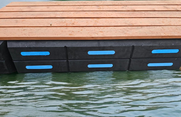 Steigerfender - EVA foam - 100 x 22 x 6 cm  - zwart - waterdicht