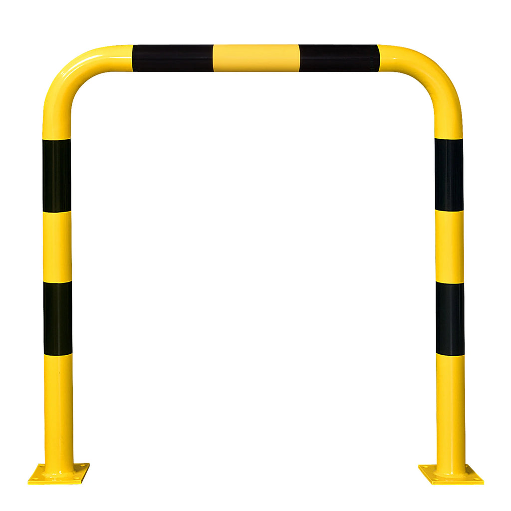 BLACK BULL beschermbeugel – 120 cm hoog - verzinkt & gecoat – aanrijbeveiliging