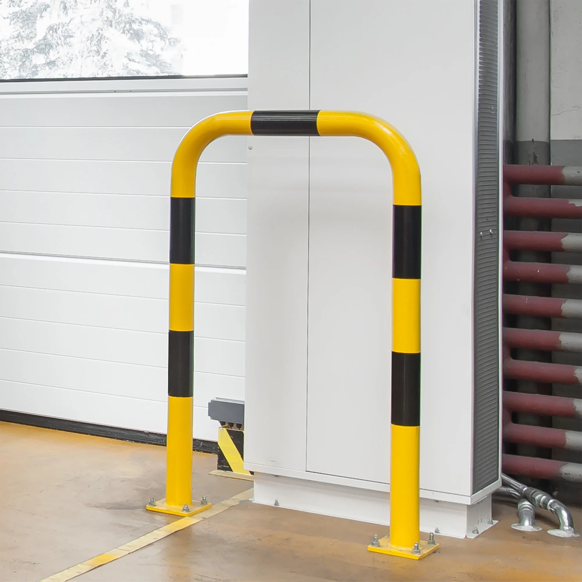 BLACK BULL beschermbeugel – 120 cm hoog – Aanrijbeveiliging