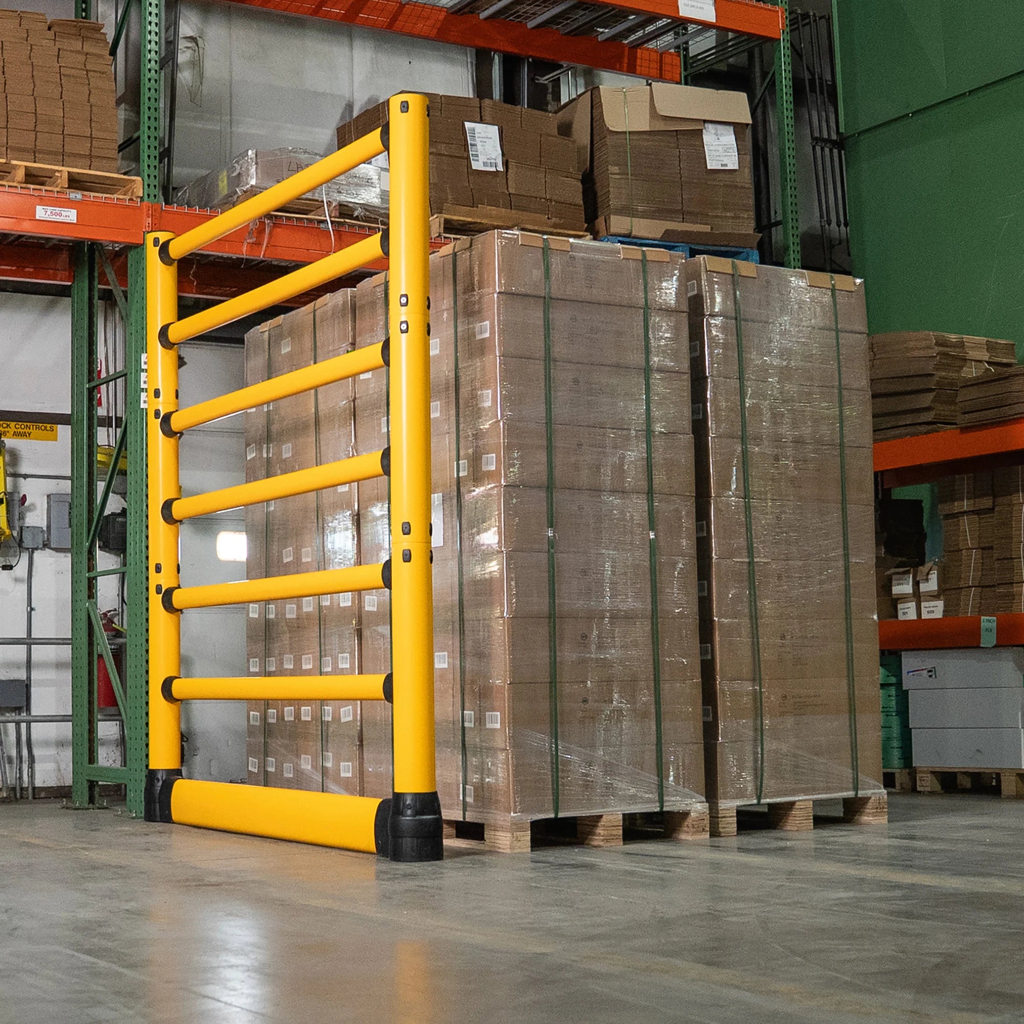 BLACK BULL FLEX veiligheidshek High-line met onderrijbeveiliging – hoog beschermhek