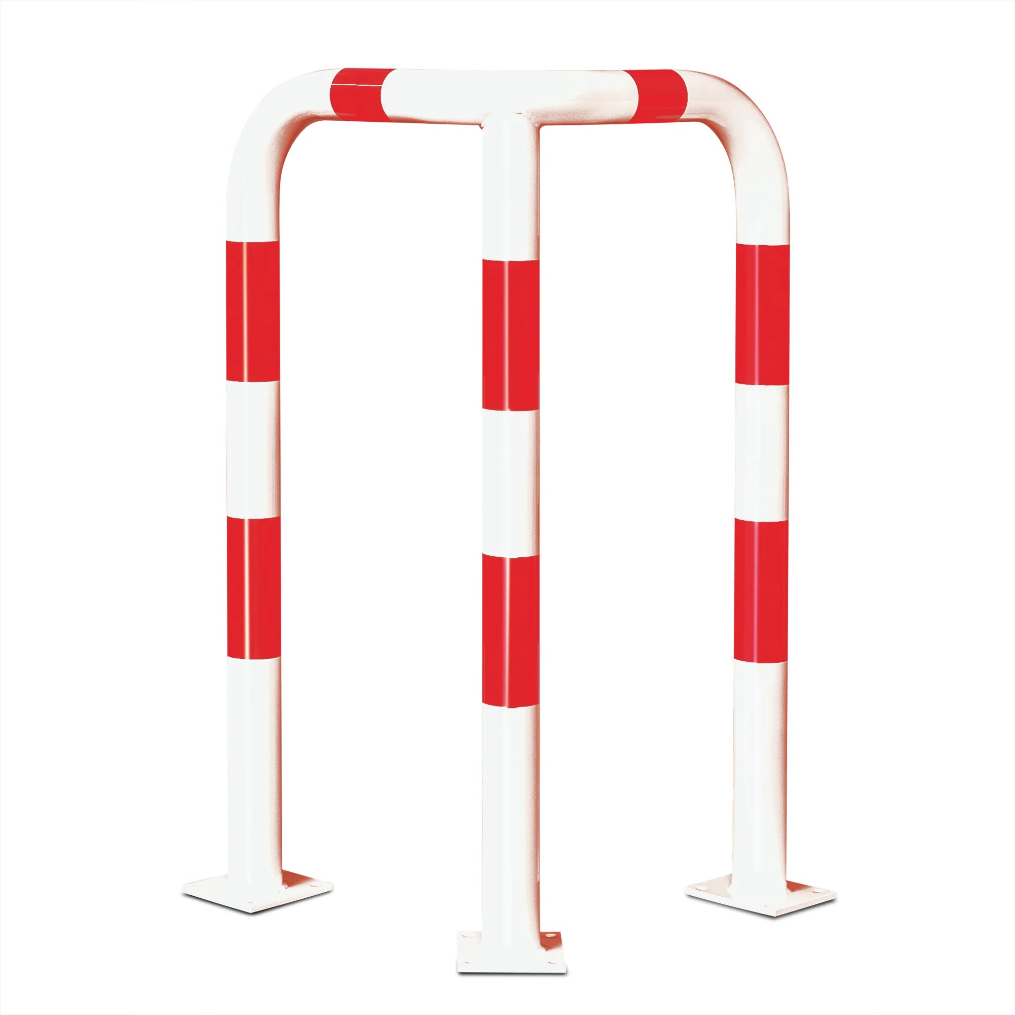 BLACK BULL hoekbeschermbeugel – binnen & buiten – wit / rood