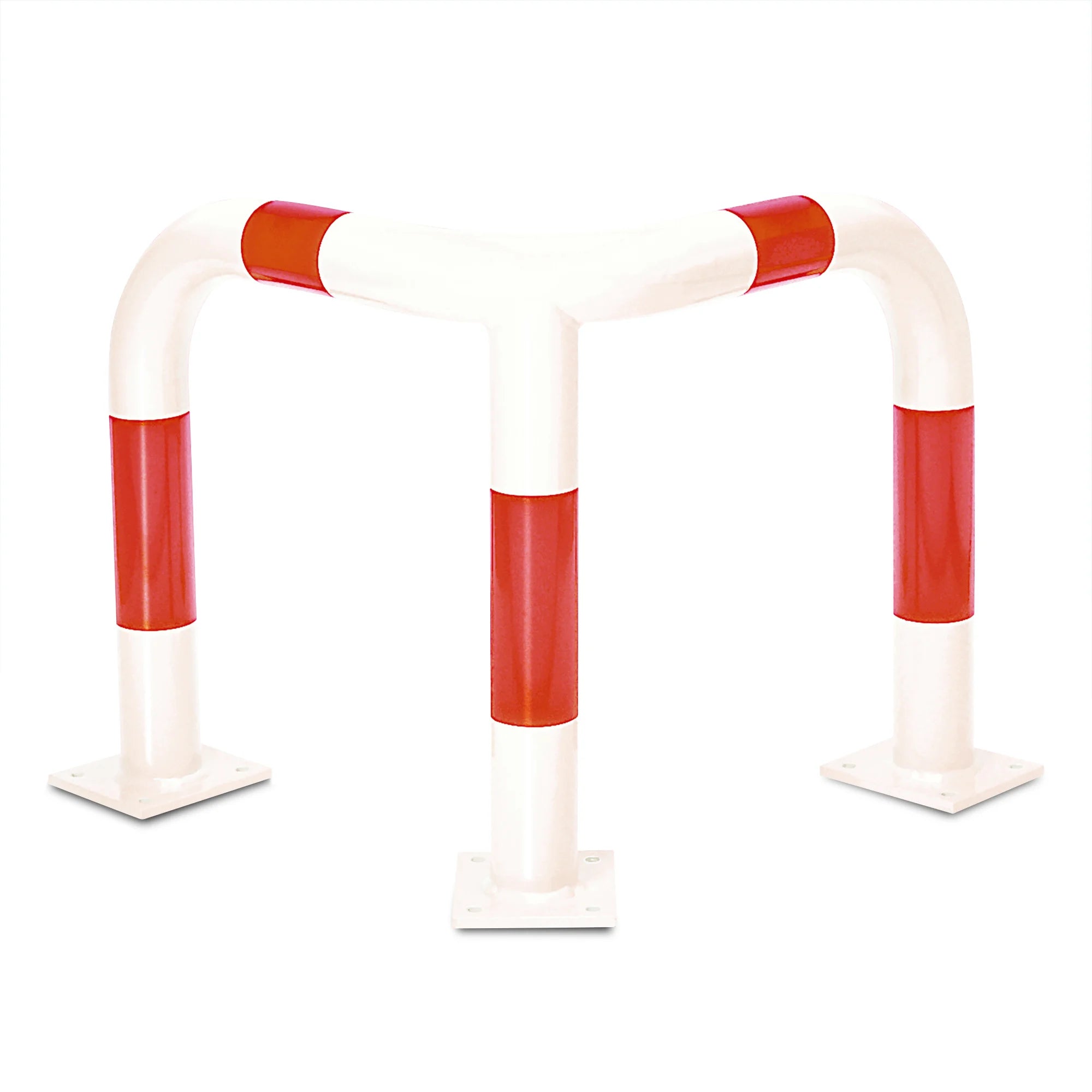 BLACK BULL hoekbeschermbeugel – binnen & buiten – wit / rood