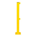 BLACK BULL magazijn railing S-LINE – veiligheidsrailing – geel gecoat – binnengebruik