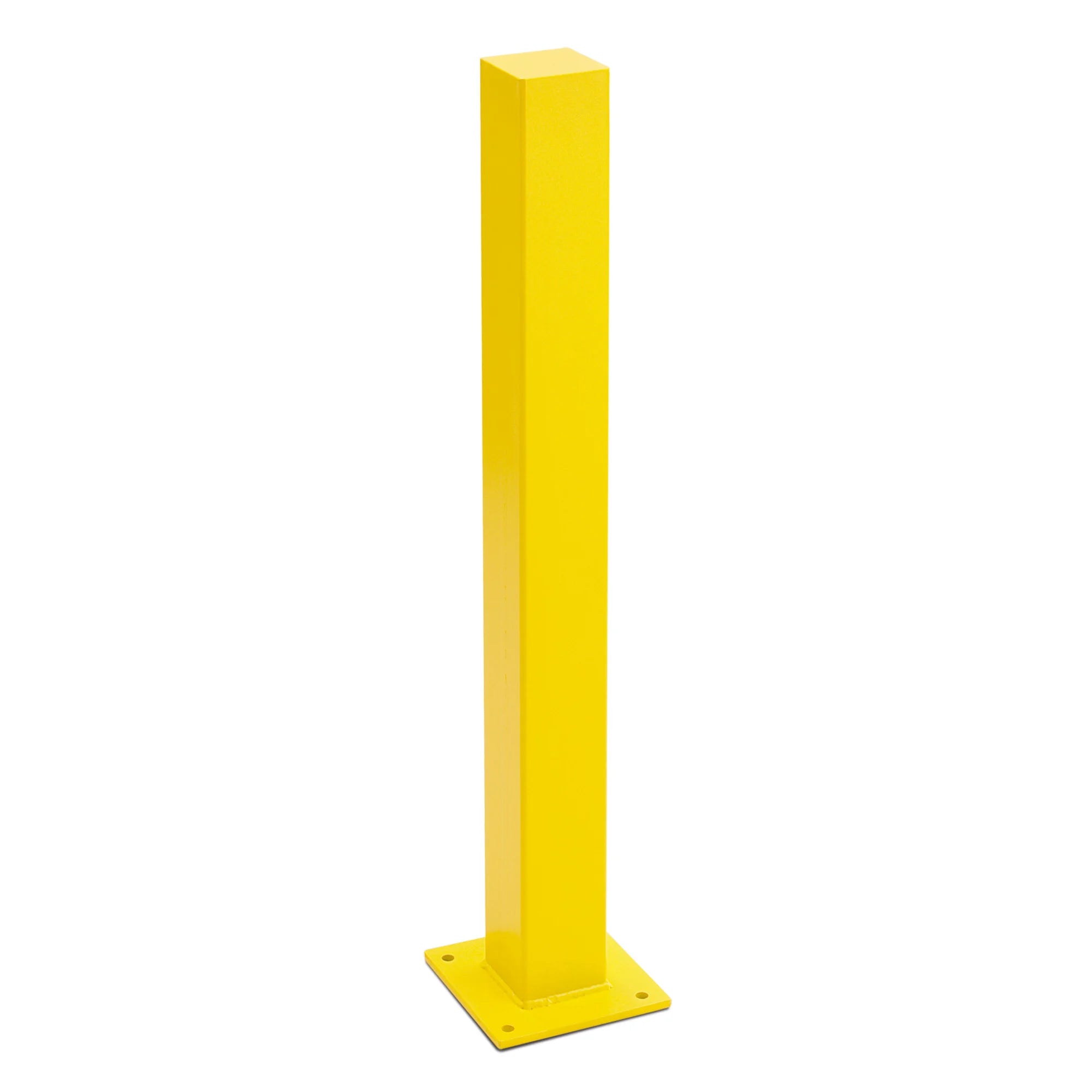 BLACK BULL magazijn railing XL-LINE – hoogte 100 cm geel gecoat – binnen & buiten