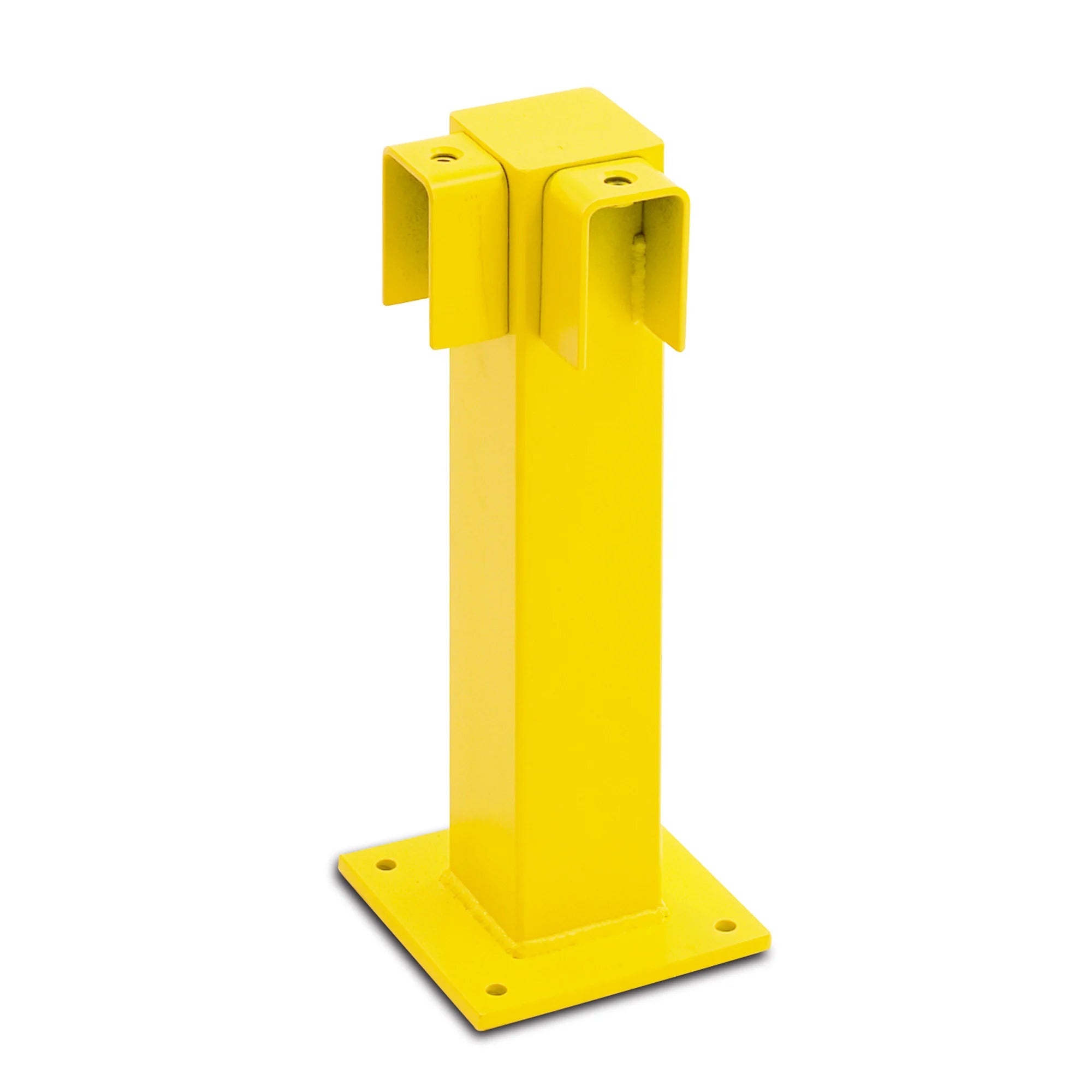 BLACK BULL magazijn railing XL-LINE – hoogte 50 cm geel verzinkt & gecoat – binnen & buiten