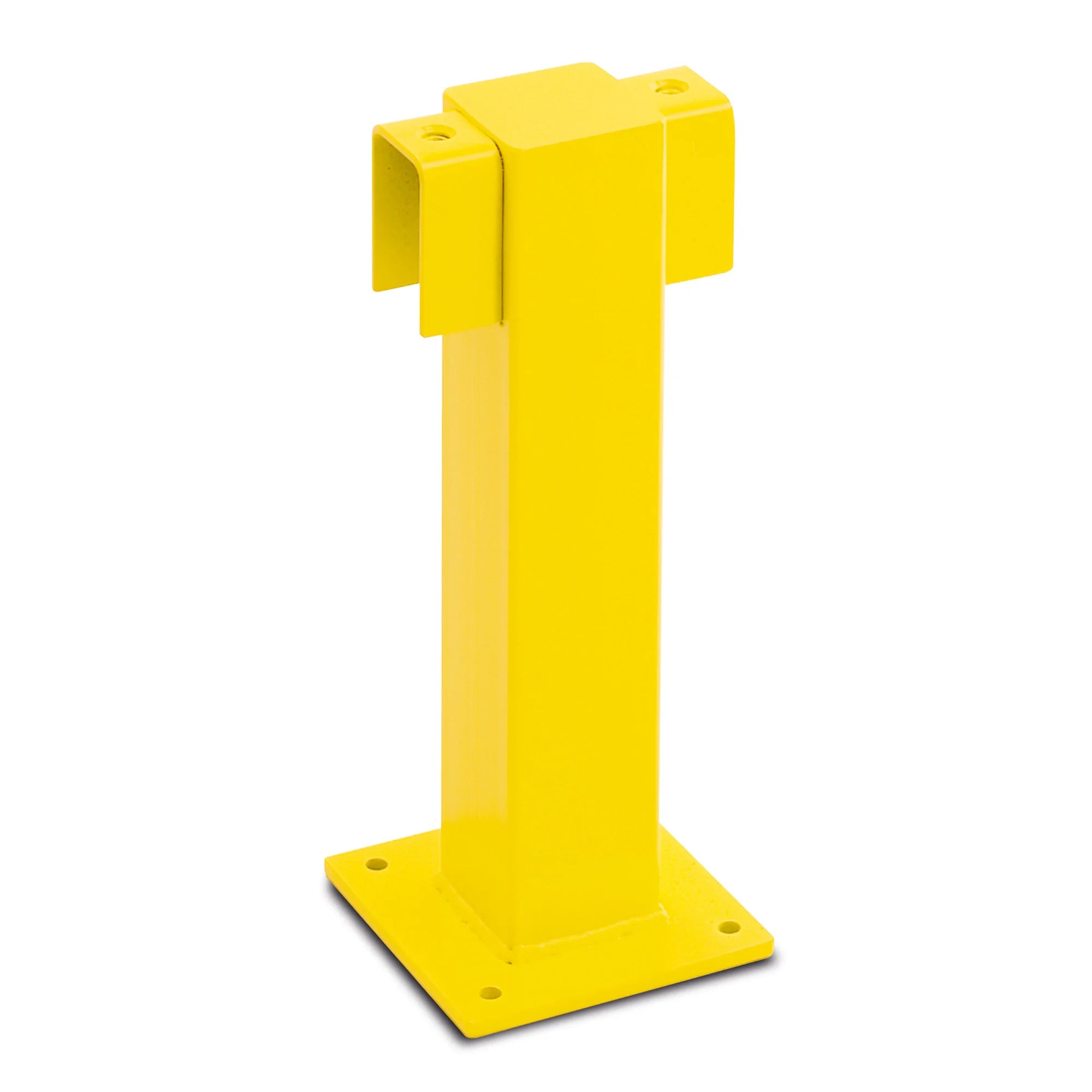 BLACK BULL magazijn railing XL-LINE – hoogte 50 cm geel verzinkt & gecoat – binnen & buiten