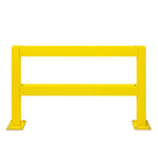 BLACK BULL magazijn railing XL-LINE – hoogte 100 cm geel gecoat – binnen & buiten