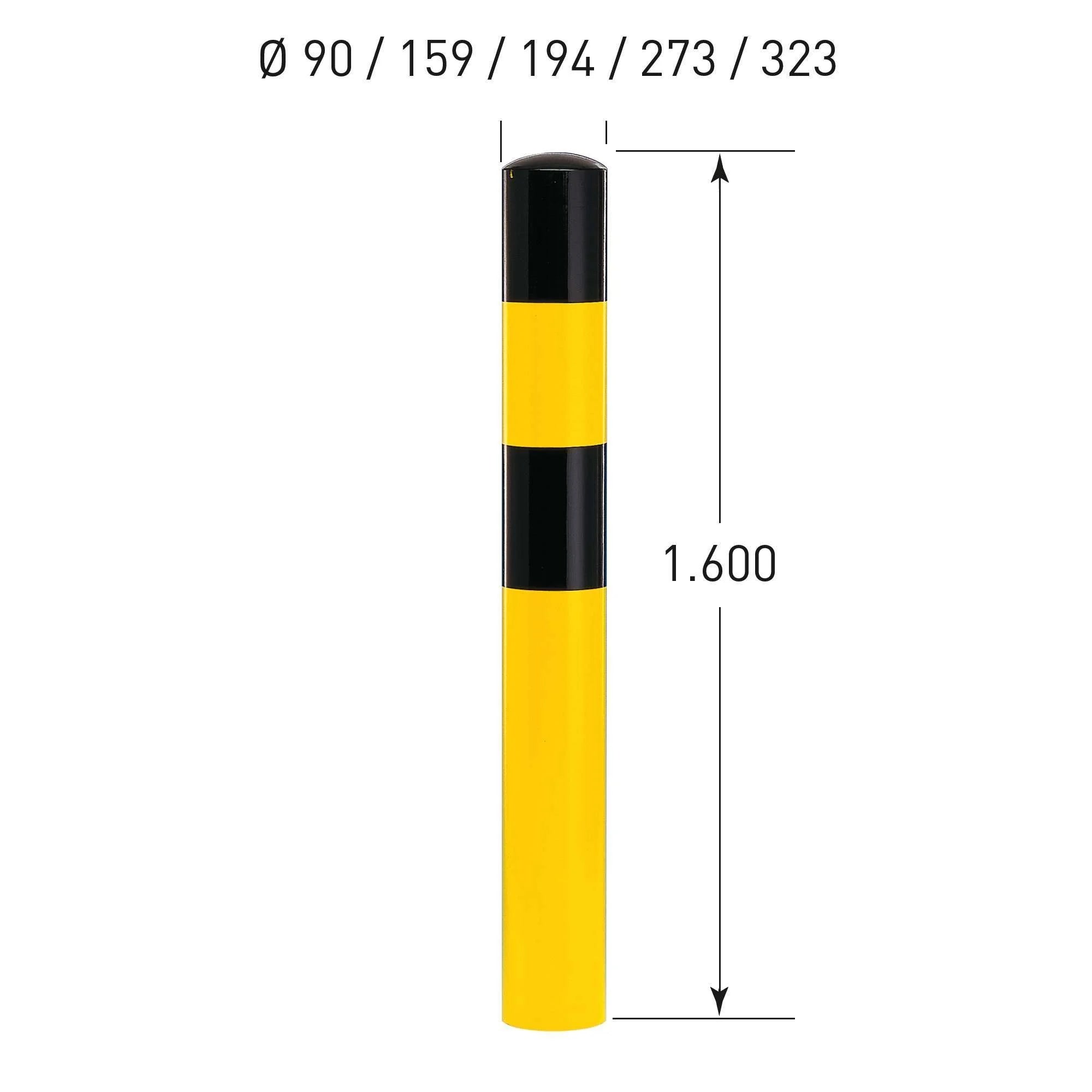 BLACK BULL rampaal vulbaar - hoogte 160/120 cm - binnen & buiten – verzinkt & gecoat
