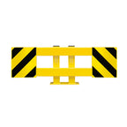 BLACK BULL Stelling beschermer – palletrekbescherming – verstelbaar – 90/130 x 46,5 cm – geel / zwart