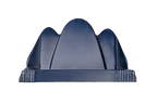 EVA Steiger Bumper B80 – Steiger Stootrand – Schokabsorberend – 85 x 12 x 8 cm – Blauw