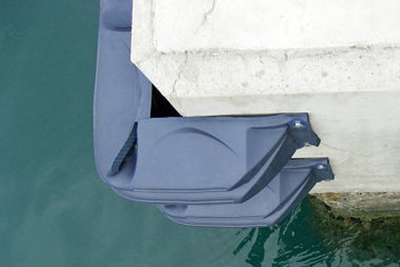 EVA Steiger Bumper B90 – Steiger Stootrand – Schokabsorberend – 95 x 18 x 12 cm – Blauw