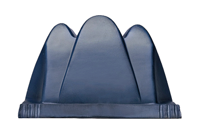 EVA Steiger Bumper B90 – Steiger Stootrand – Schokabsorberend – 95 x 18 x 12 cm – Blauw