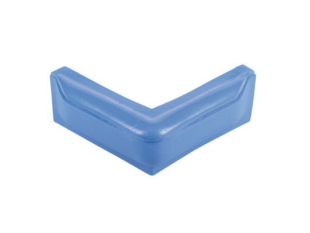 Majoni Steigerfender - blauw - Stootrand Steiger – UV Bestendig Kunststof – Recht of hoek – Duurzame Bescherming