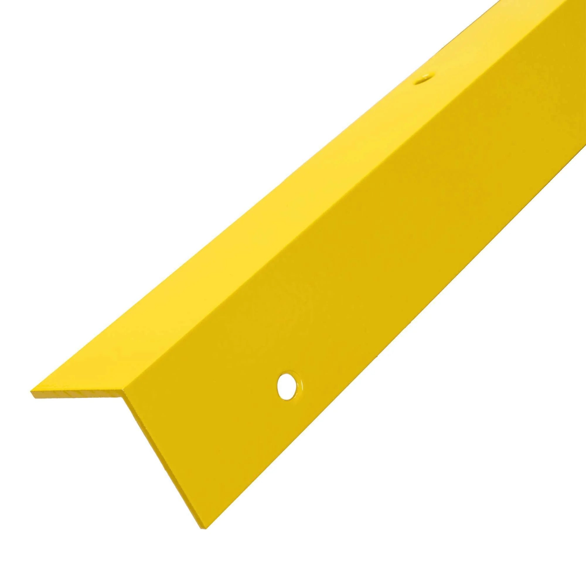 Hoekbeschermer aluminium – hoekbescherming – 5x5 cm – 1 of 1,5 meter – geel gecoat