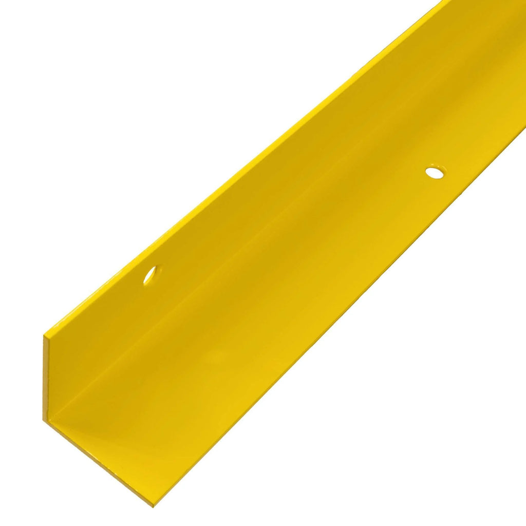 Hoekbeschermer aluminium – hoekbescherming – 5x5 cm – 1 of 1,5 meter – geel gecoat