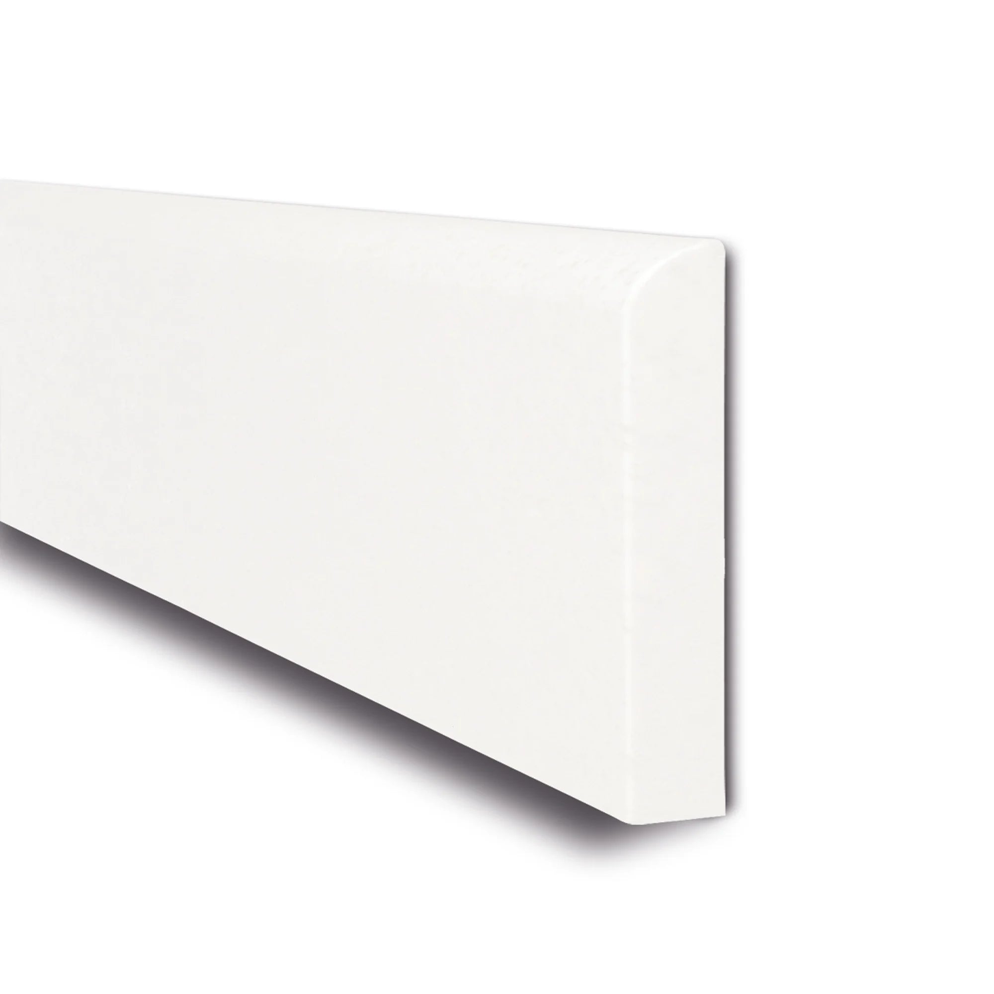 Krasbescherming wand – stootbescherming – 206 x 20 cm – wit
