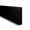 Krasbescherming wand – stootbescherming – 206 x 15 cm – zwart