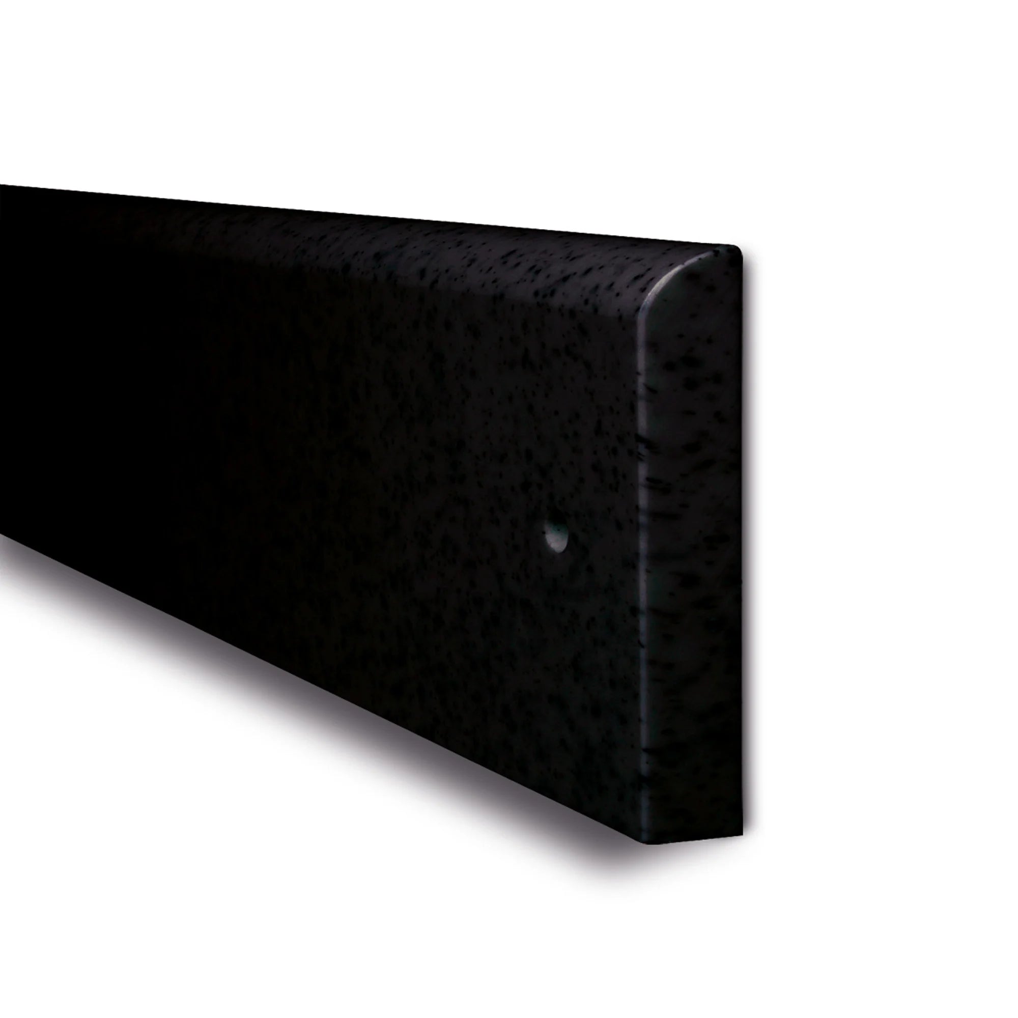 Krasbescherming wand – stootbescherming – 206 x 20 cm – zwart