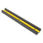 Schokdemper stootbalk – aanrijbeveiliging – 100 x 16x 5 xm – geel / zwart