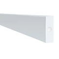 Stootrand rechthoekig – stootbescherming – zelfklevend – 100 x 6 x 2 cm – wit