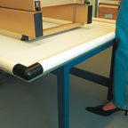 Stootrand L profiel – stootbescherming zelfklevend – 1 meter – wit