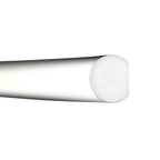 Stootrand O profiel – stootbescherming – zelfklevend – 1 meter – wit