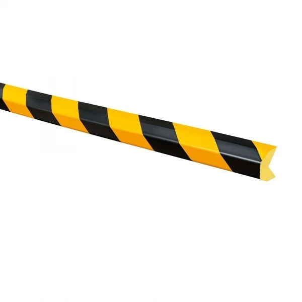 Stootrand trapezium – stootbescherming zelfklevend – 1 meter – geel / zwart