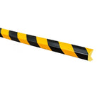 Stootrand trapezium – stootbescherming zelfklevend – 1 meter – geel / zwart