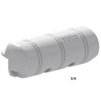 Ocean Steiger Stootrand Bumper 3/4 – Steigerfender – UV Bestendig PVC – 640 mm – Wit