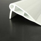 Wilks PVC Steigerprofiel 1543 – Steiger Stootrand – UV-Bestendig – Soepel Profiel – 2,3 of 4 meter – Wit, navy of zwart