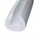 Wilks PVC Stootrand Boot Type 2489 – wit – Bootrand bescherming – UV-bestendig – 22 mm rand – per meter