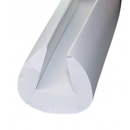 Wilks PVC Stootrand Boot Type 2489 – wit – Bootrand bescherming – UV-bestendig – 22 mm rand – per meter