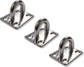 RVS steigeroog met vierkante grondplaat - RVS A2-AISI 304