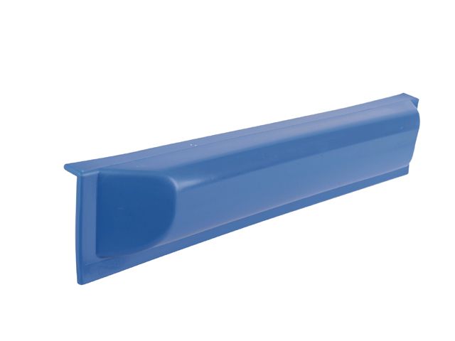 Majoni Steigerfender - blauw - Stootrand Steiger – UV Bestendig Kunststof – Recht of hoek – Duurzame Bescherming