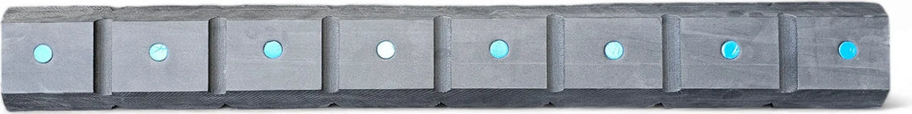 Steigerfender - EVA foam -  rond 100 x 12 x 6 cm  - zwart - waterdicht