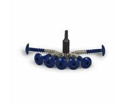 Trespa Steigerschroeven – Steigerprofiel bevestiging – RVS A2 – 25 mm – 100 Stuks – Wit, zwart of navy